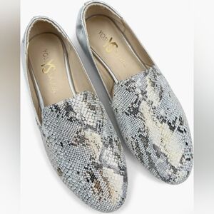 Yosi Samra Presley Snake Embossed Loafer 9